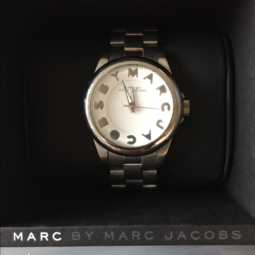 Marc Jacobs Silver Watch